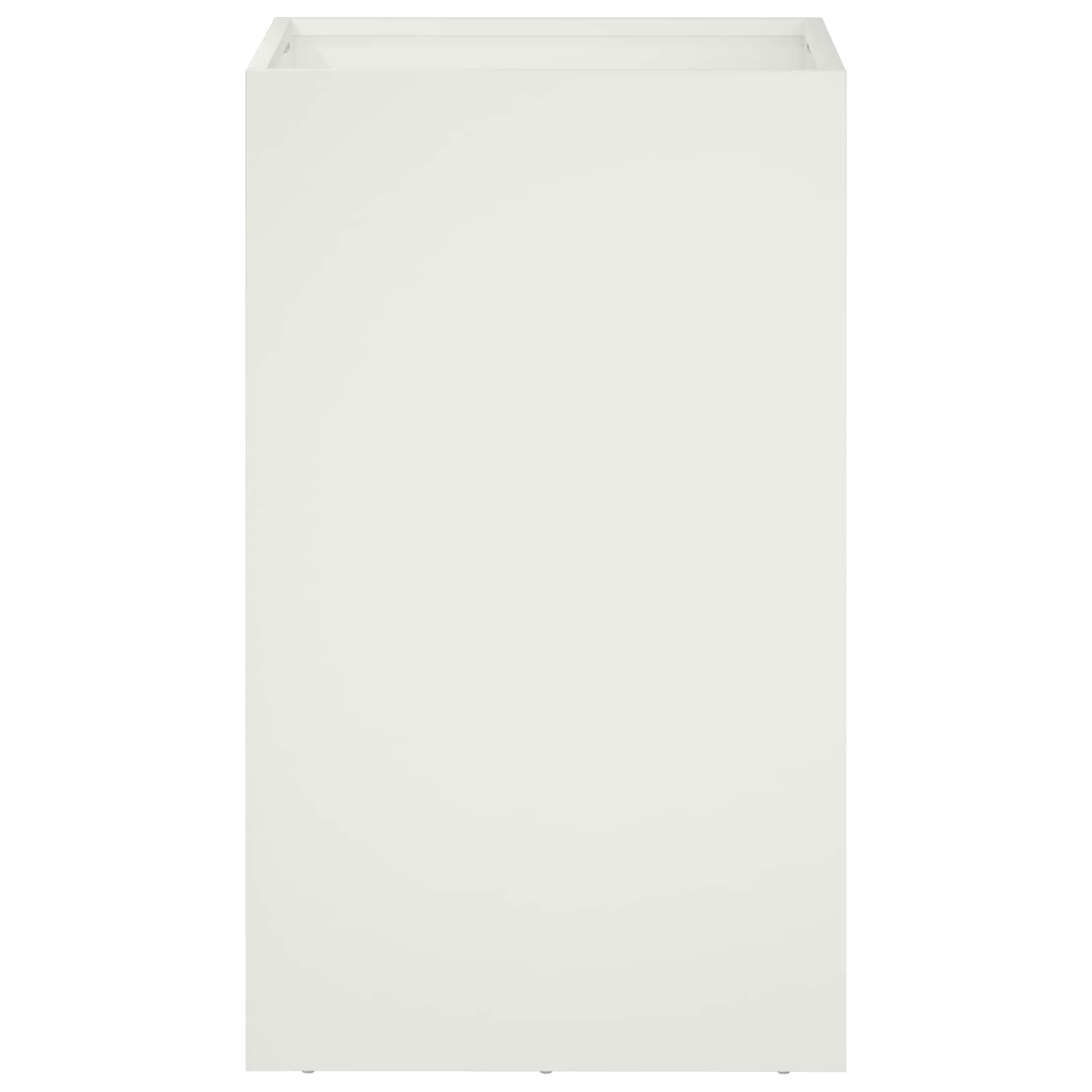 vidaXL Γλάστρα Κήπου 2 τμχ. Λευκό 30 x 30 x 50 cm - Image 4