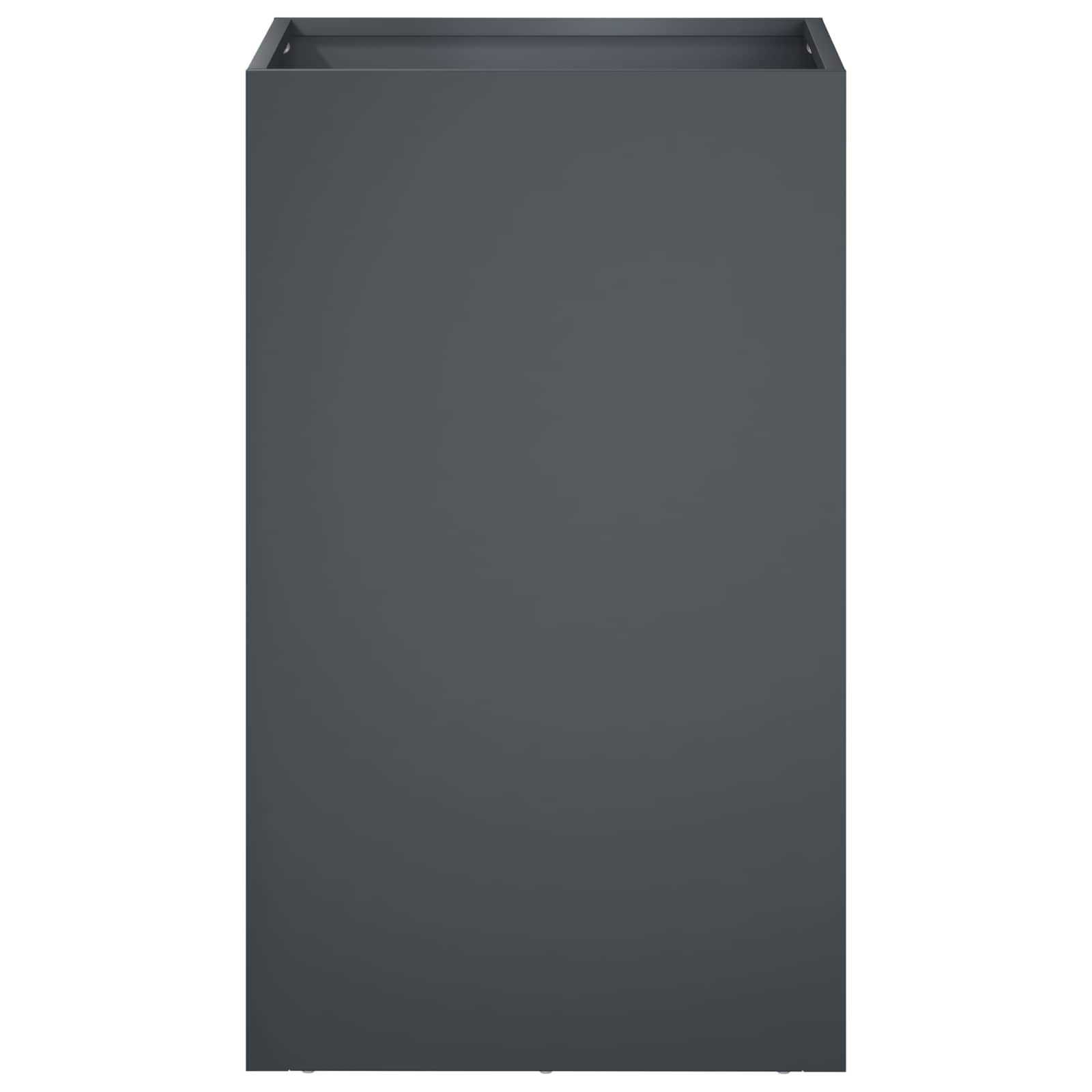 vidaXL Γλάστρα Κήπου Ανθρακί 30 x 30 x 50 cm Ψυχρής έλασης χάλυβας - Image 3
