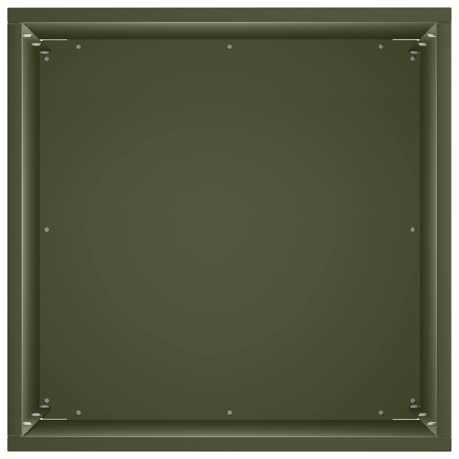vidaXL Γλάστρα Κήπου Λαδί 30 x 30 x 50 cm Ψυχρής έλασης χάλυβας - Image 4