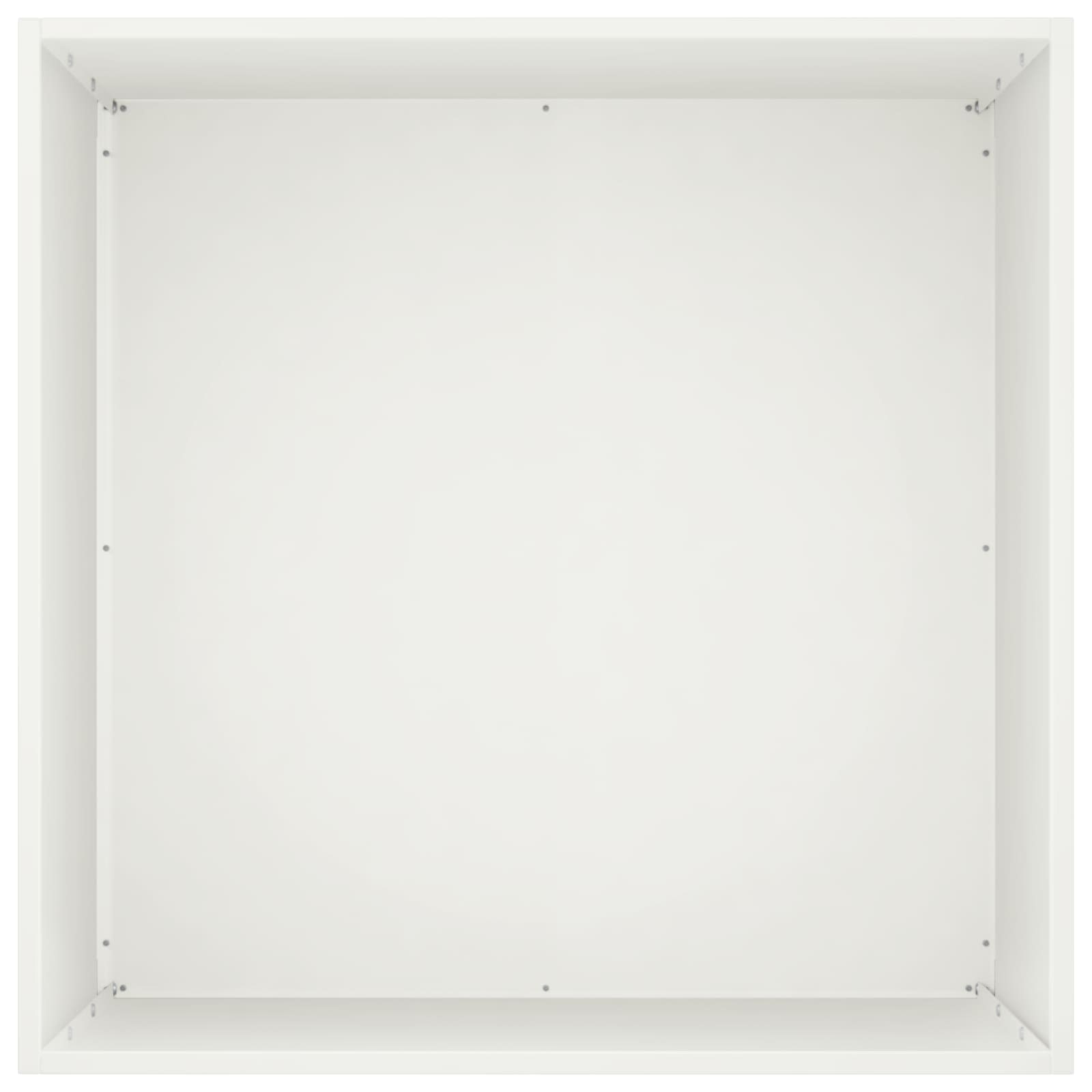 vidaXL Γλάστρα Κήπου Λευκό 40 x 40 x 75 cm Ψυχρής έλασης χάλυβας - Image 4