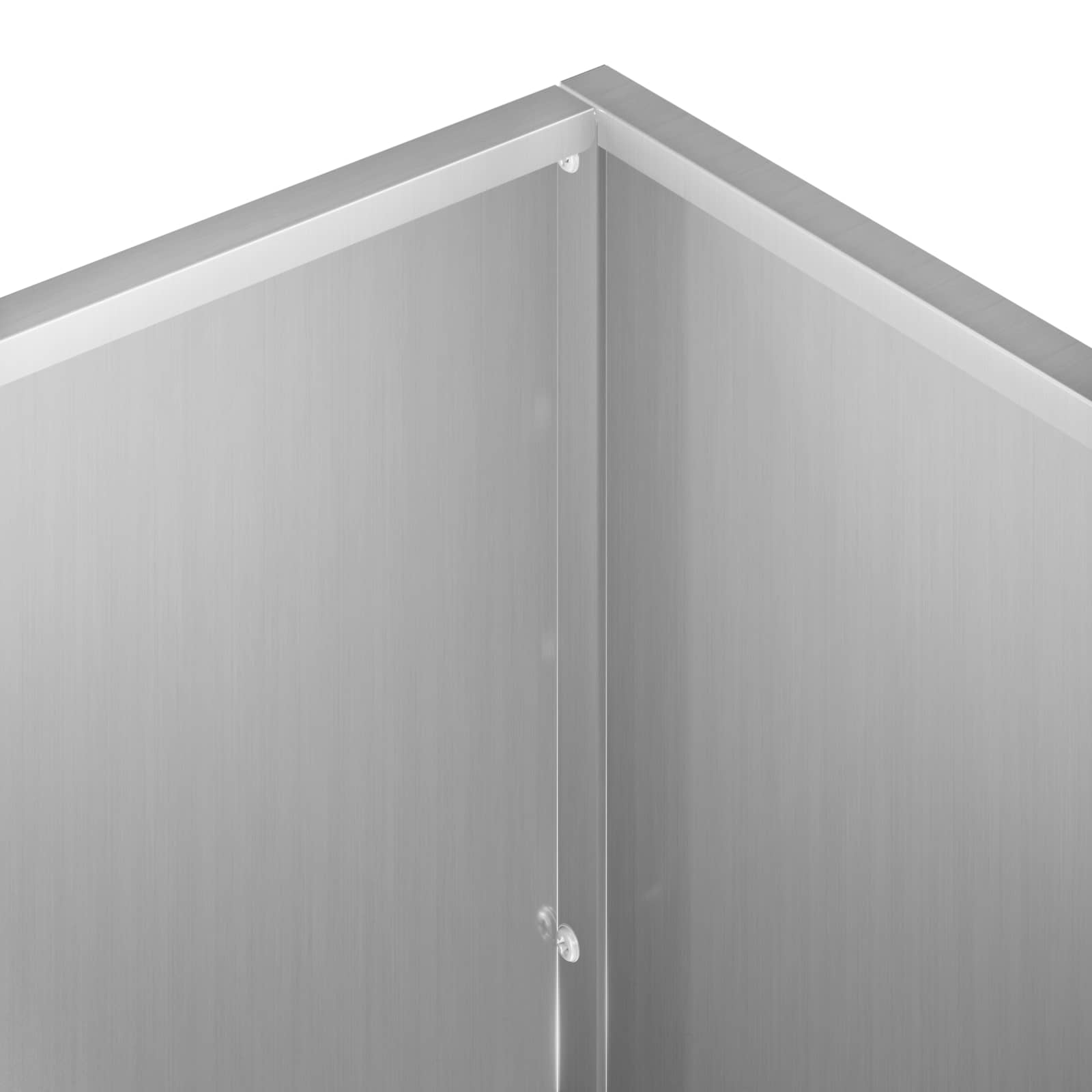 vidaXL Γλάστρα Κήπου Ασημί 40 x 40 x 75 cm Γαλβανισμένος Χάλυβας - Image 5