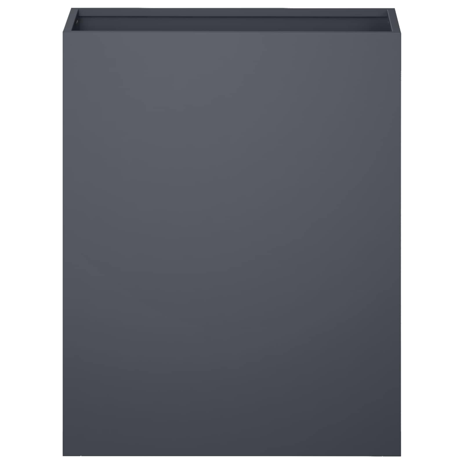 vidaXL Γλάστρα Κήπου Ανθρακί 40 x 20 x 50 εκ Ψυχρής έλασης χάλυβας - Image 3