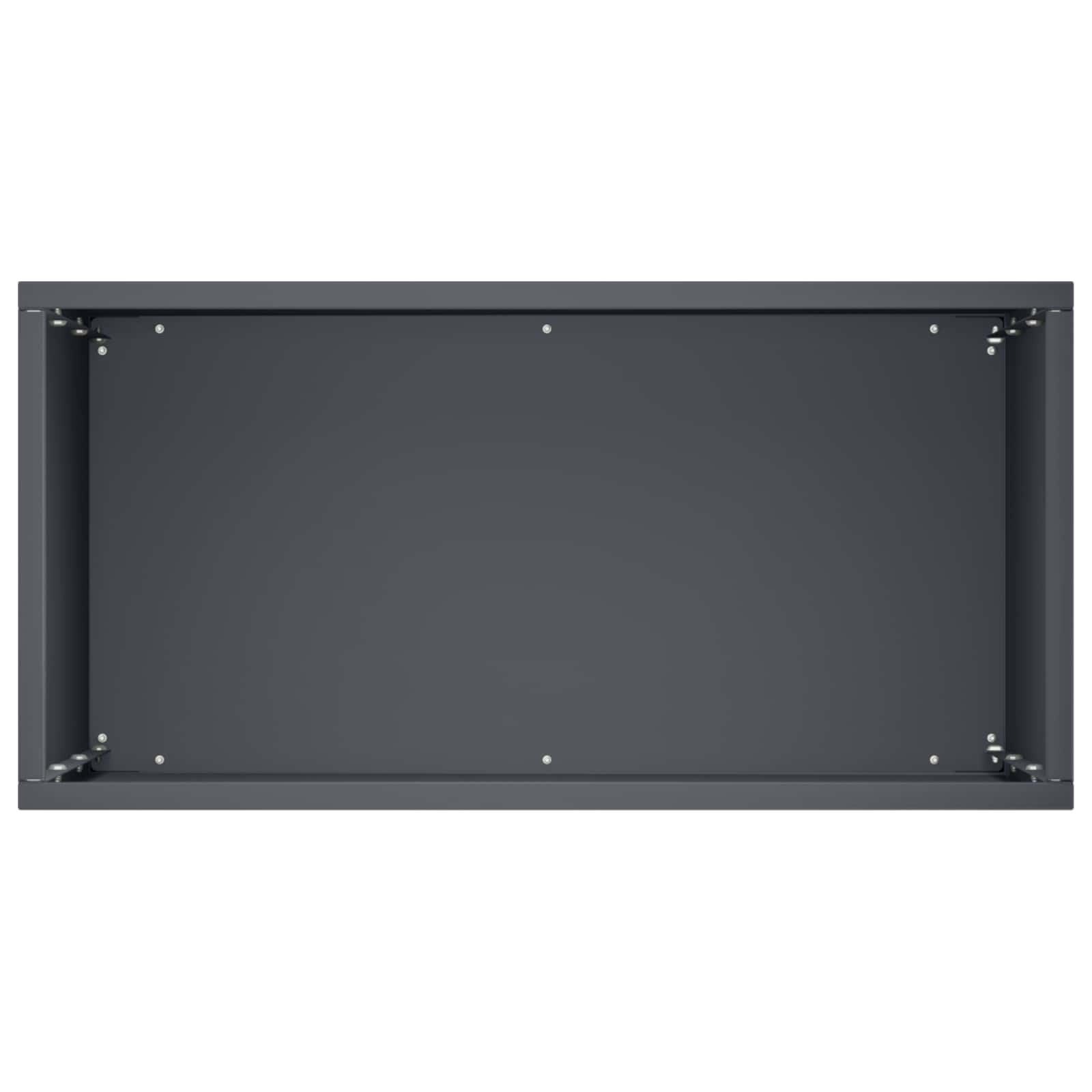 vidaXL Γλάστρα Κήπου Ανθρακί 40 x 20 x 50 εκ Ψυχρής έλασης χάλυβας - Image 4