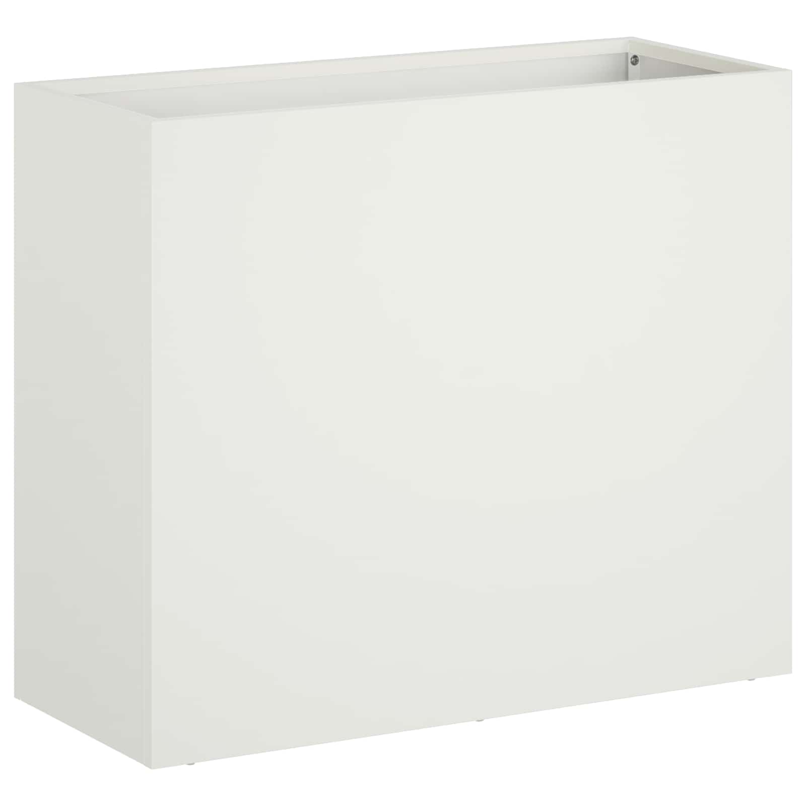 vidaXL Γλάστρα Κήπου 2 τμχ. Λευκό 50 x 20 x 40 εκ. - Image 3
