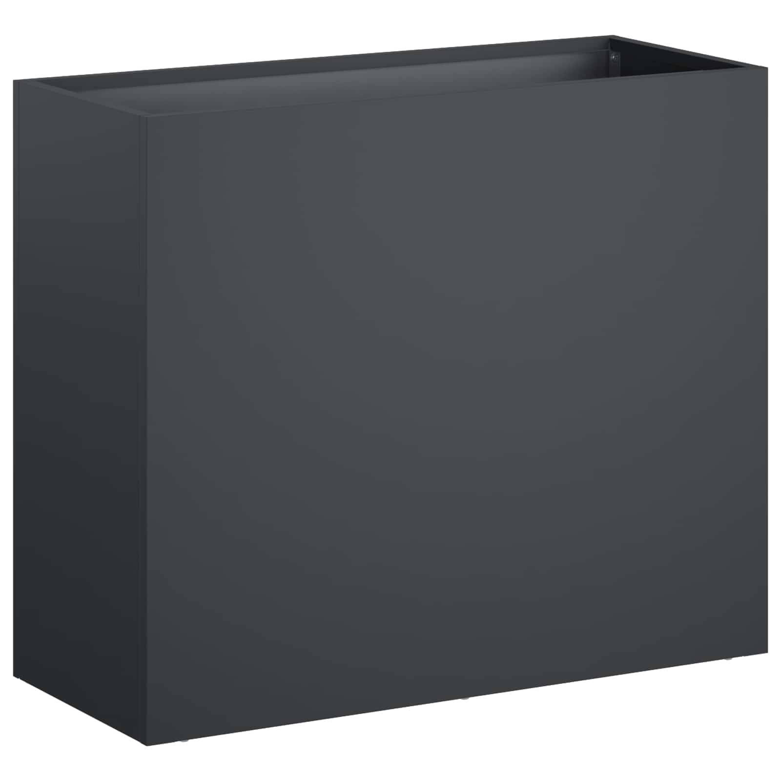 vidaXL Γλάστρα Κήπου Ανθρακί 50 x 20 x 40 εκ. Ψυχρής έλασης χάλυβας - Image 2