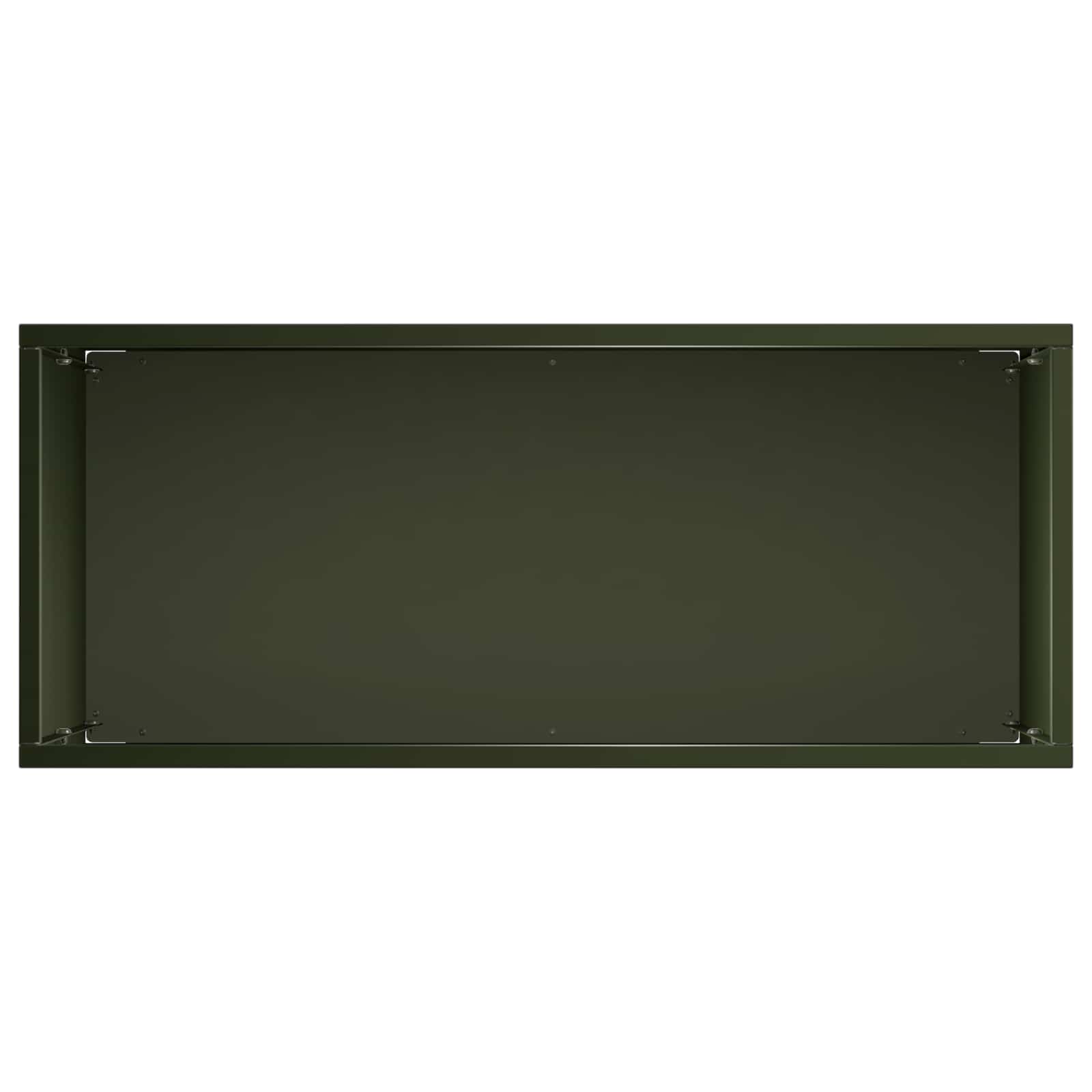 vidaXL Γλάστρα Κήπου Λαδί 50 x 20 x 40 εκ. Ψυχρής έλασης χάλυβας - Image 4
