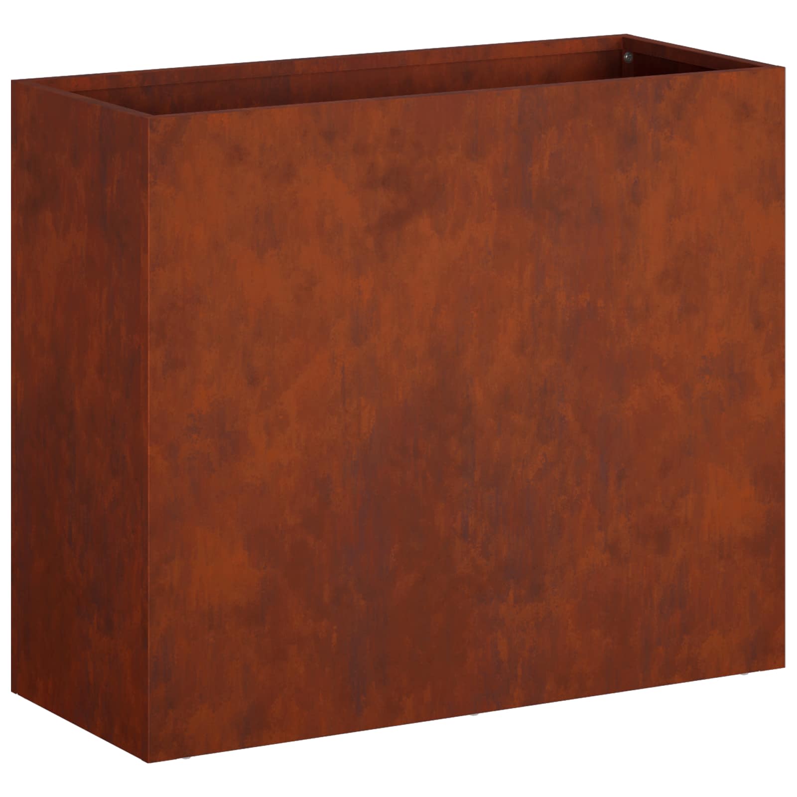 vidaXL Γλάστρα Κήπου Σκ rusty 50 x 20 x 40 εκ. - Image 2