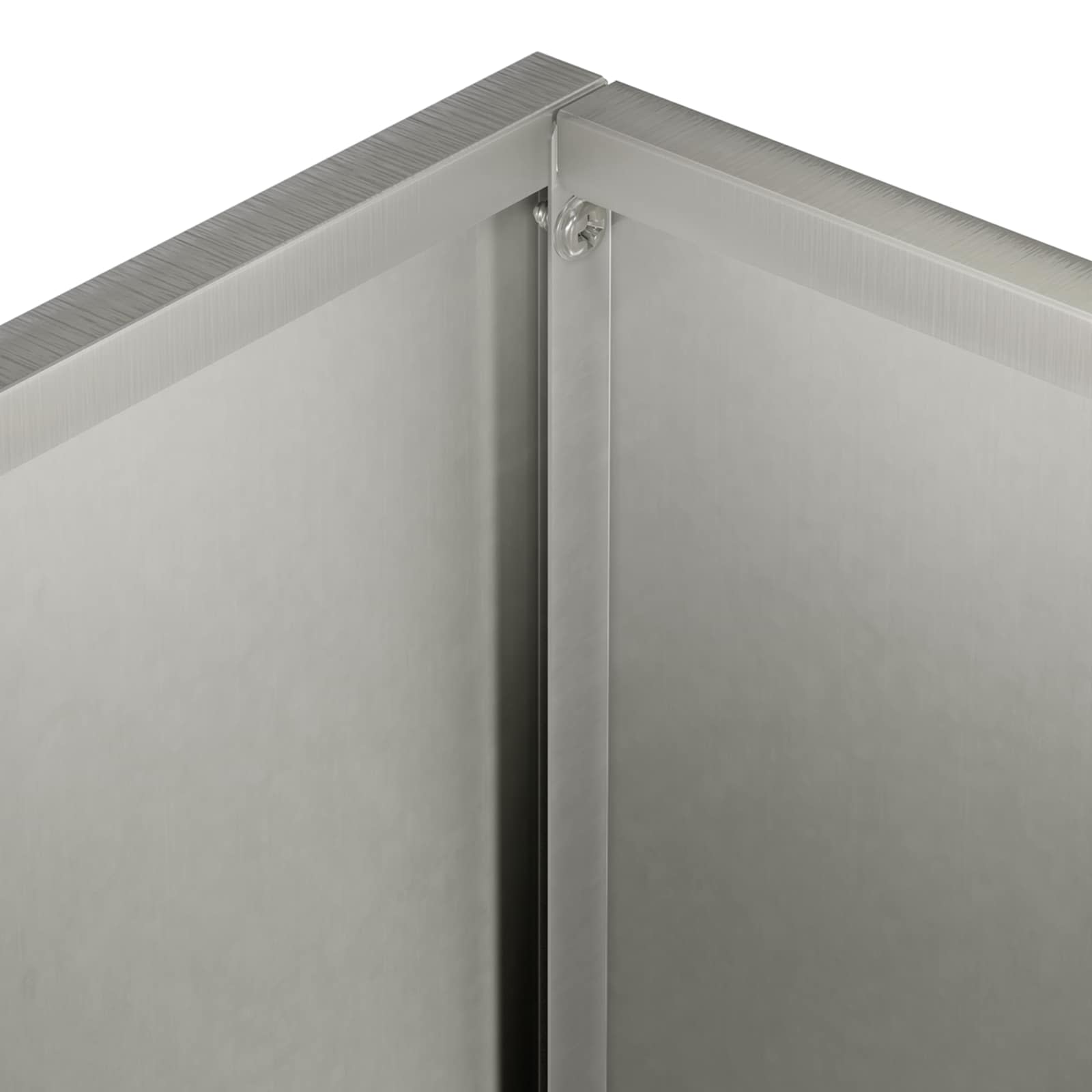 vidaXL Γλάστρα Κήπου Ασημί 40 x 30 x 50 cm Ανοξείδωτο Ατσάλι - Image 5