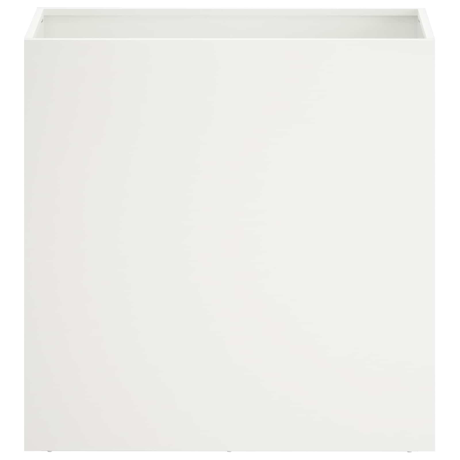vidaXL Γλάστρα Κήπου 2 τμχ. Λευκό 50 x 30 x 40 εκ. - Image 4