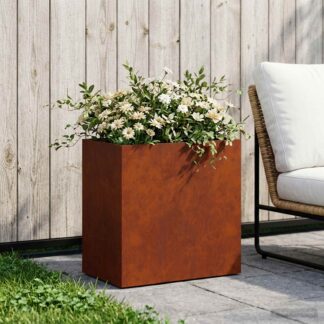 vidaXL Γλάστρα Κήπου Σκ rusty 50 x 30 x 40 εκ.