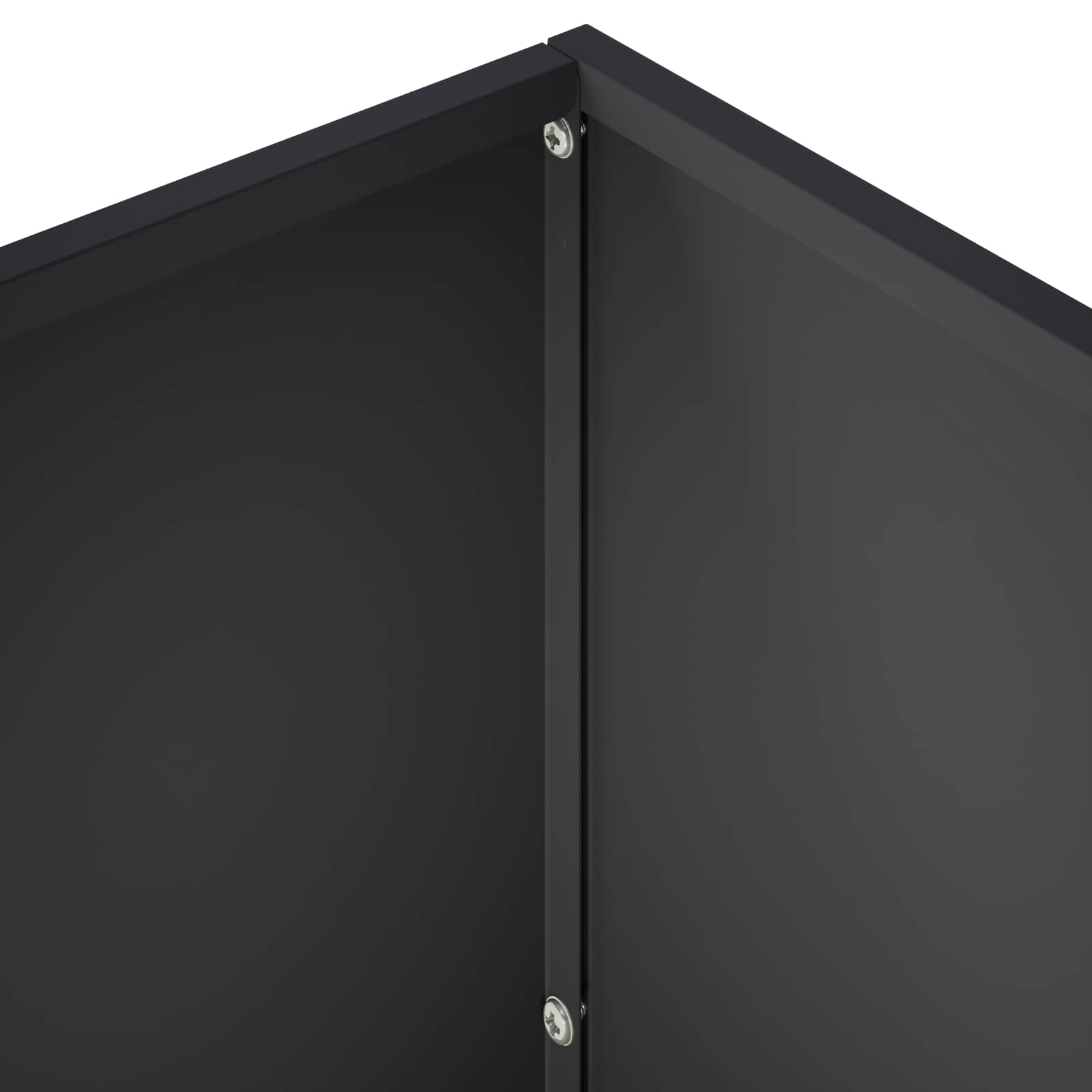 vidaXL Γλάστρα Κήπου Μαύρο 60 x 30 x 40 εκ. Ψυχρής έλασης χάλυβας - Image 5