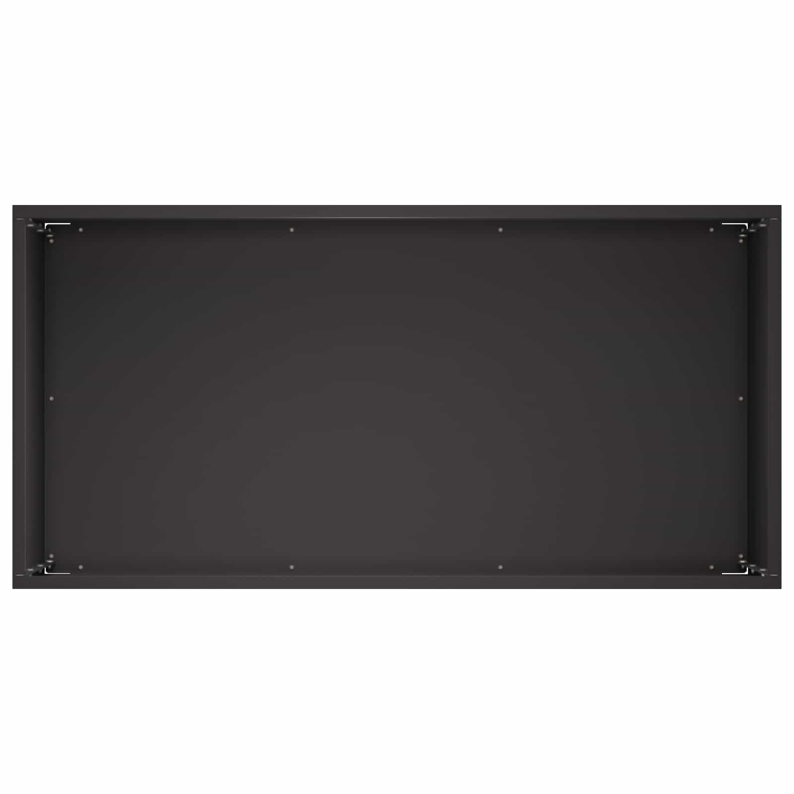 vidaXL Γλάστρα Κήπου Μαύρο 60 x 30 x 40 εκ. Ψυχρής έλασης χάλυβας - Image 4