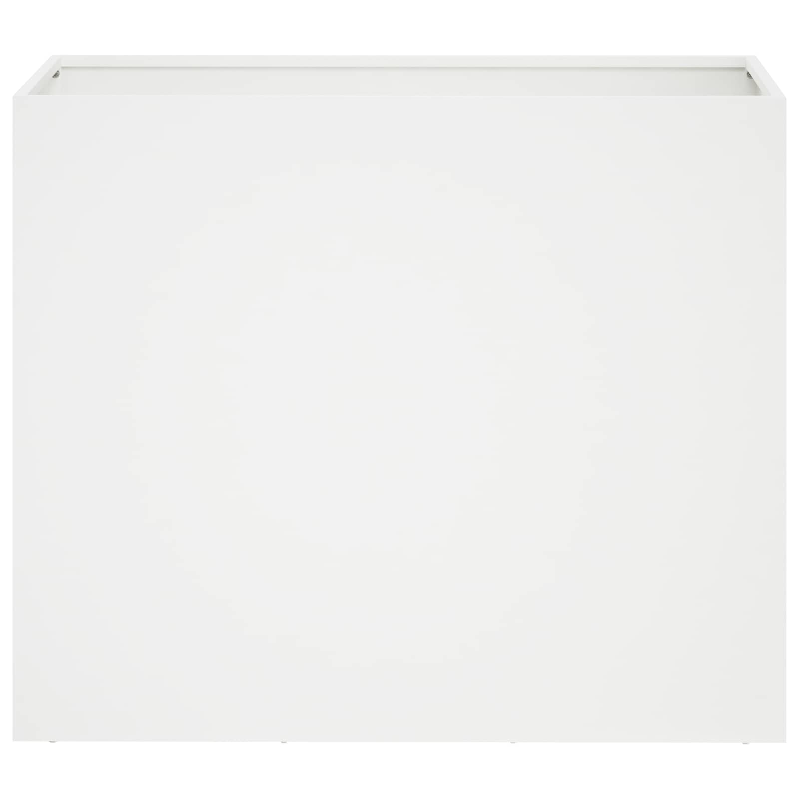 vidaXL Γλάστρα Κήπου 2 τμχ. Λευκό 60 x 30 x 40 εκ. - Image 4