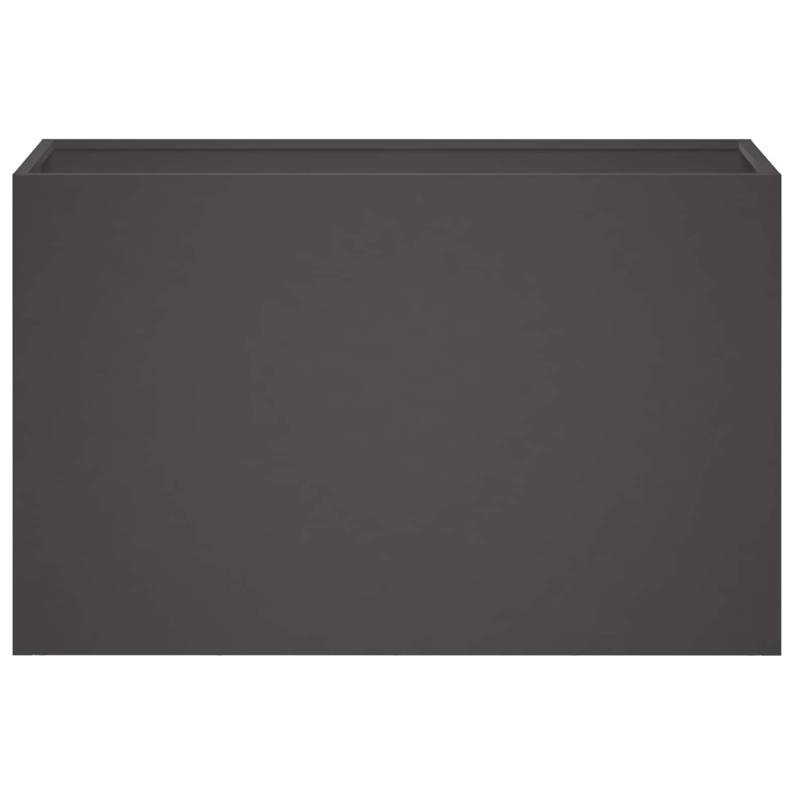 vidaXL Γλάστρα Κήπου 2 τμχ. Μαύρο 80 x 30 x 50 εκ - Image 4