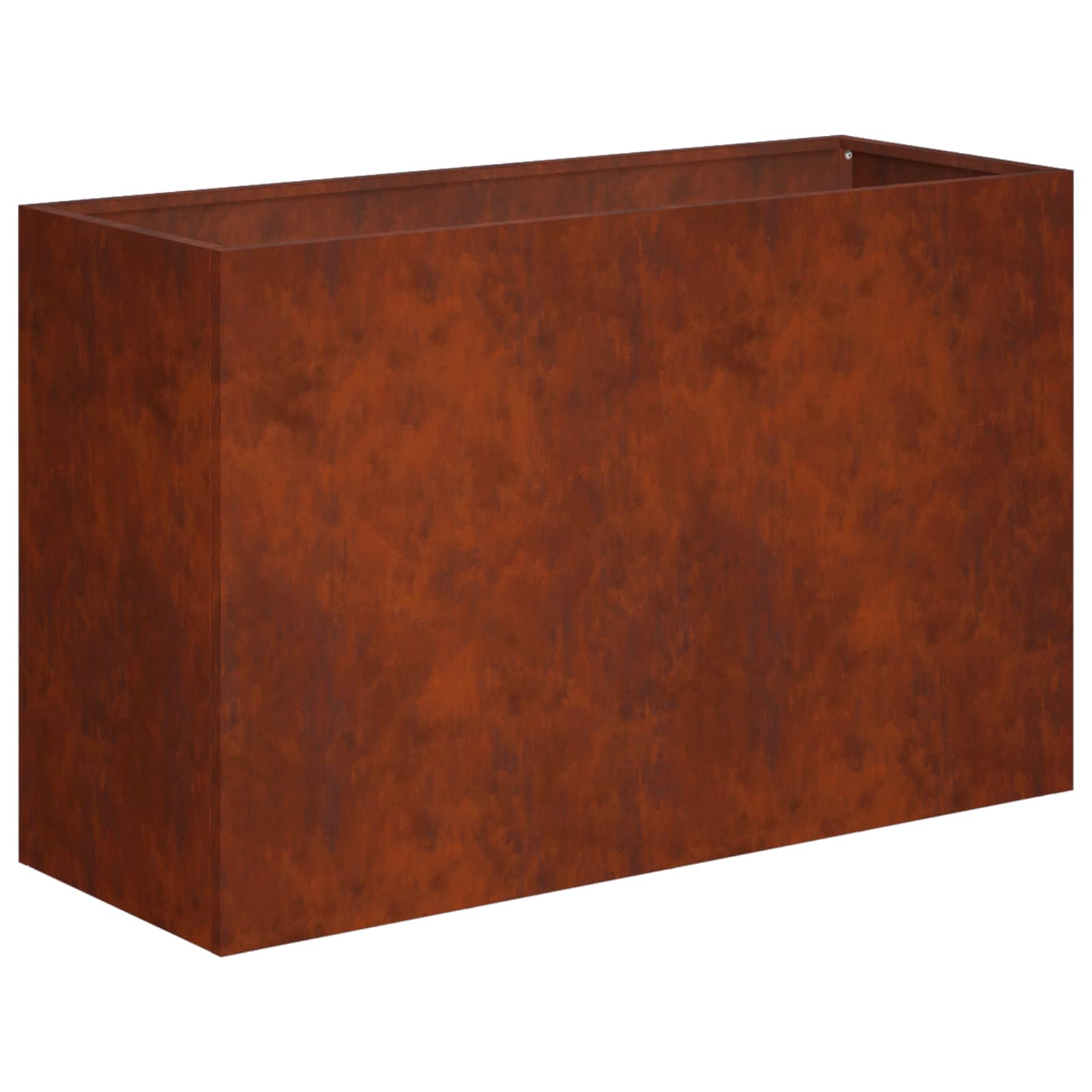 vidaXL Γλάστρα Κήπου Σκ rusty 80 x 30 x 50 εκ - Image 2