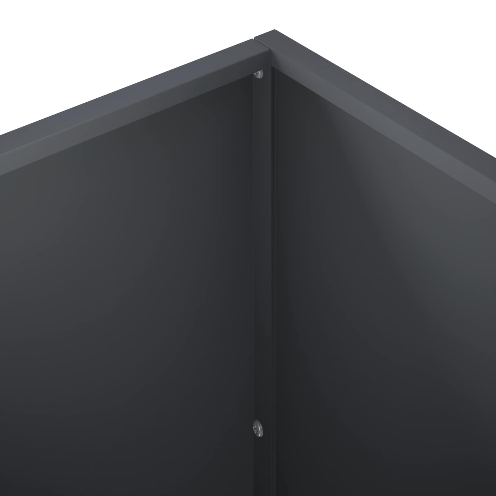 vidaXL Γλάστρα Κήπου Ανθρακί 100 x 30 x 40 εκ Ψυχρής έλασης χάλυβας - Image 5