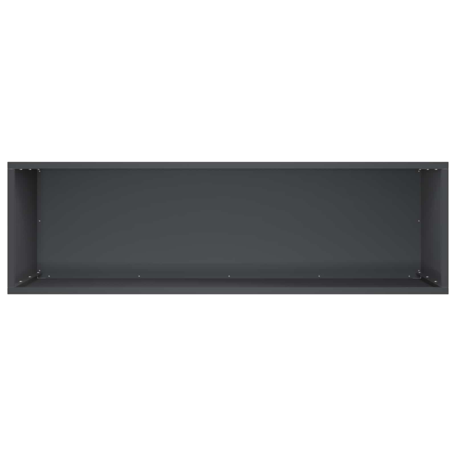 vidaXL Γλάστρα Κήπου Ανθρακί 100 x 30 x 40 εκ Ψυχρής έλασης χάλυβας - Image 4