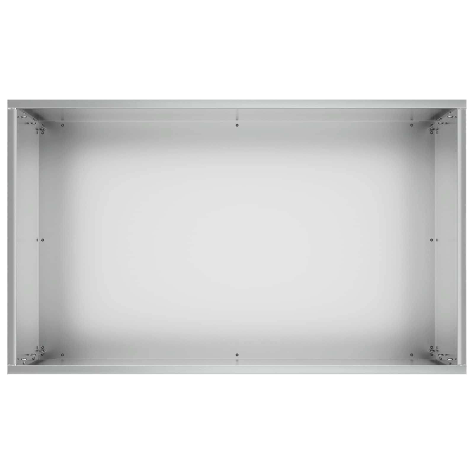 vidaXL Γλάστρα Κήπου Ασημί 50 x 40 x 75 εκ. Γαλβανισμένος Χάλυβας - Image 4