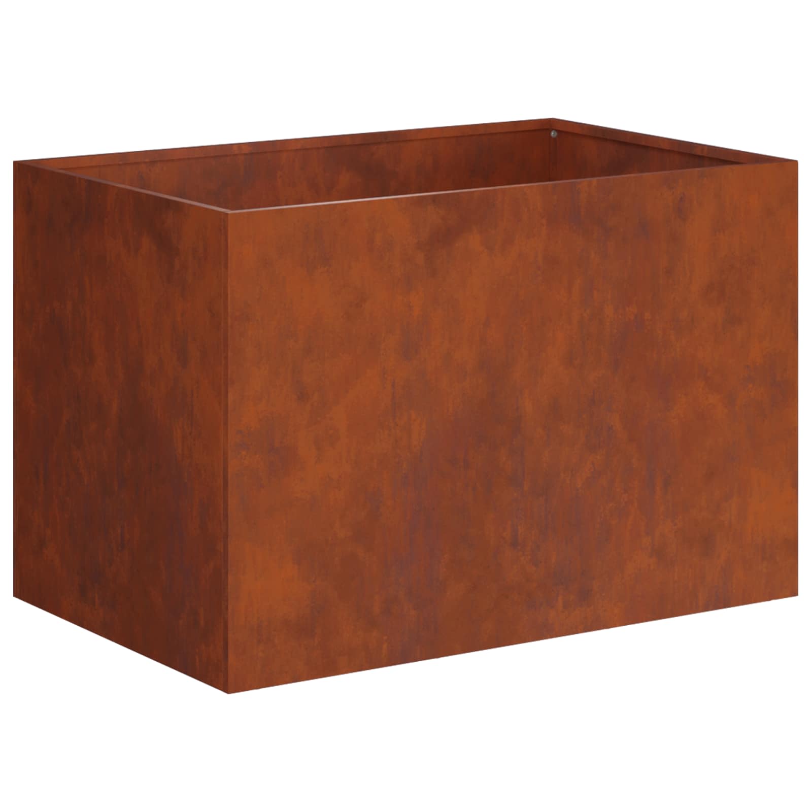 vidaXL Γλάστρα Κήπου Σκ rusty 60 x 40 x 40 εκ. - Image 2