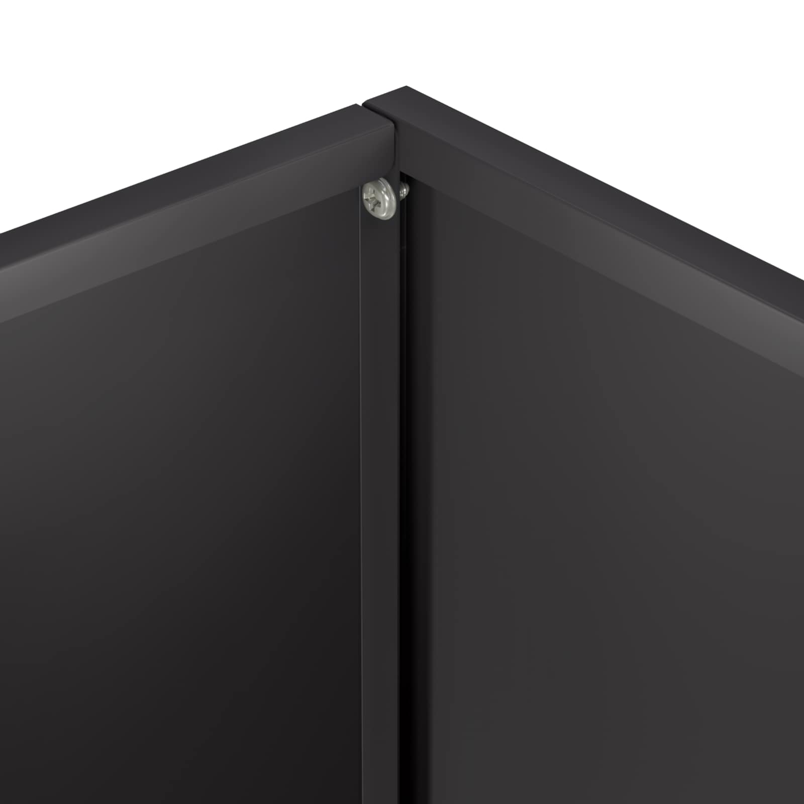 vidaXL Γλάστρα Κήπου Μαύρο 60 x 40 x 50 cm Ψυχρής έλασης χάλυβας - Image 5
