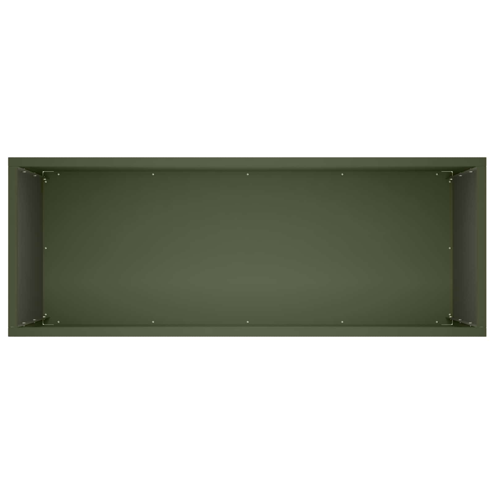 vidaXL Γλάστρα Κήπου Λαδί 80 x 40 x 50 cm Ψυχρής έλασης χάλυβας - Image 4