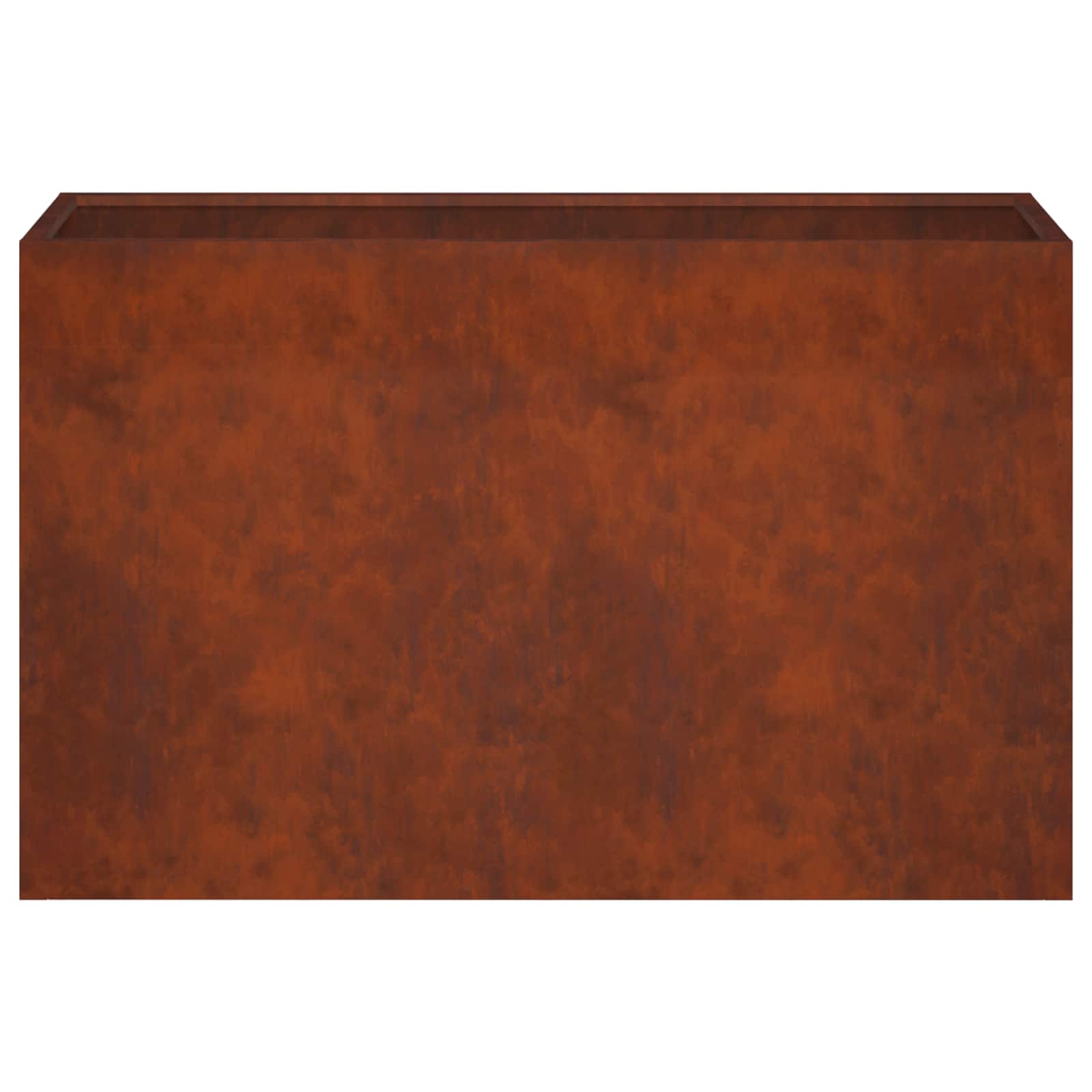 vidaXL Γλάστρα Κήπου 2 τμχ. Σκ rusty 80 x 40 x 50 cm - Image 5