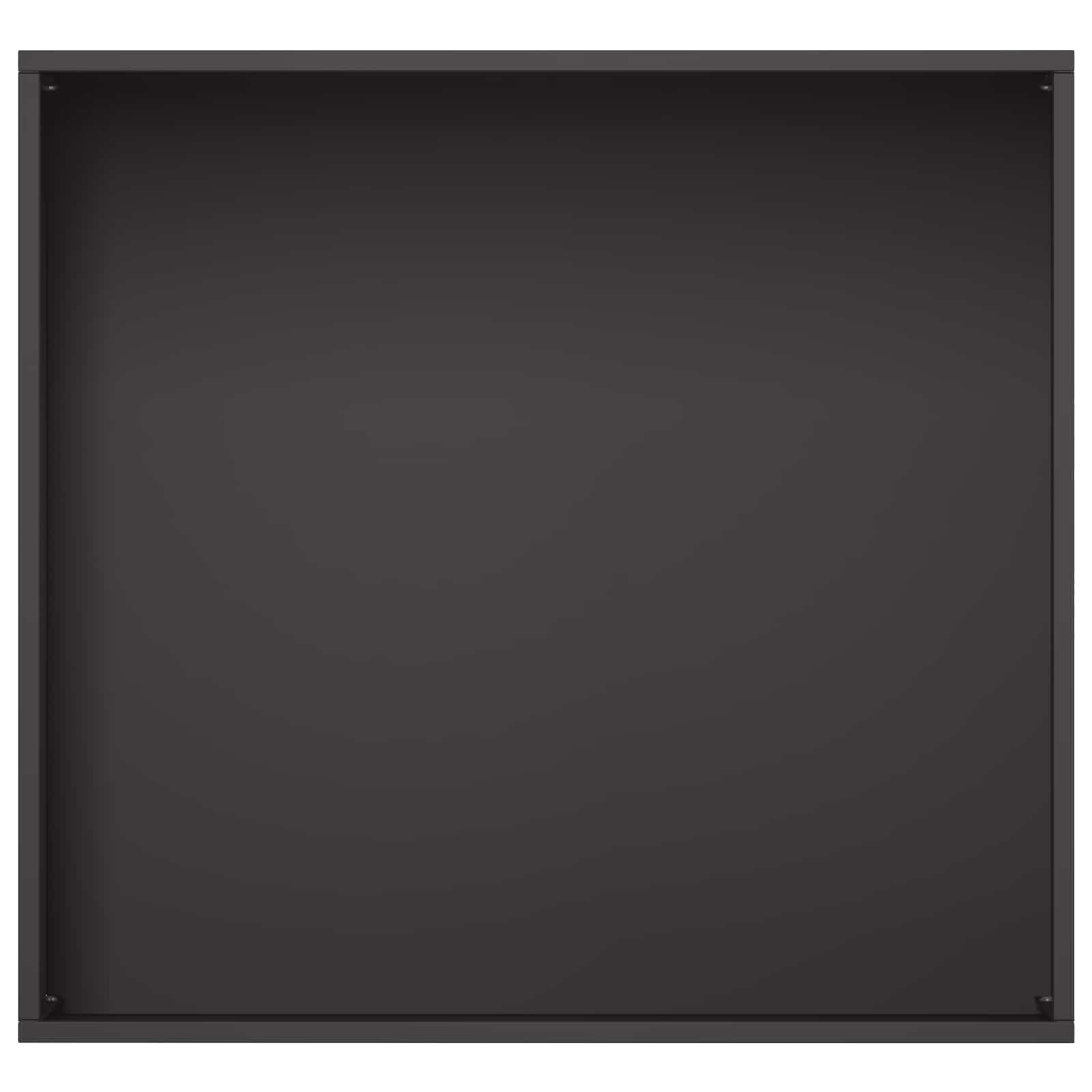 vidaXL Γλάστρα Κήπου Μαύρο 50 x 50 x 49 cm Ψυχρής έλασης χάλυβας - Image 5