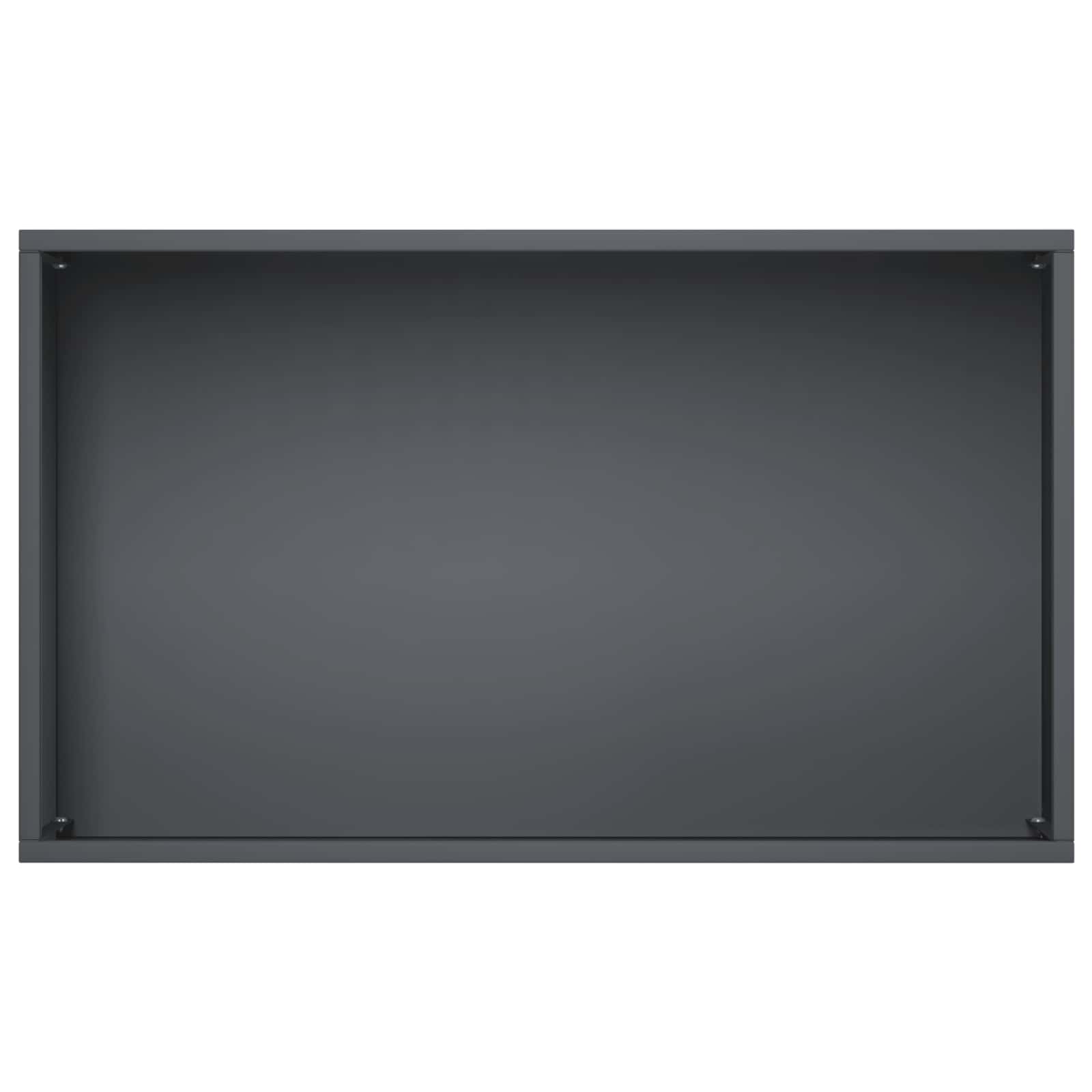 vidaXL Γλάστρα Κήπου Ανθρακί 50 x 30 x 49 εκ Ψυχρής έλασης χάλυβας - Image 5