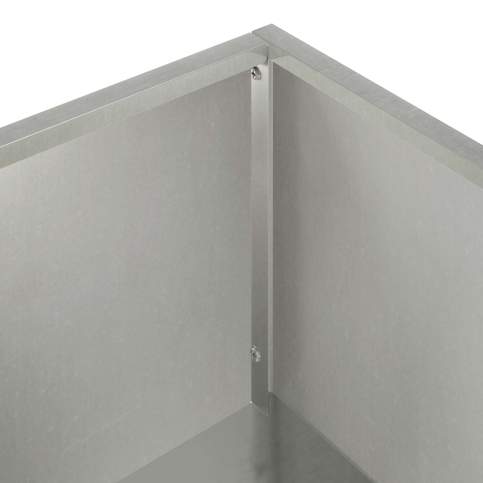 vidaXL Γλάστρα Κήπου Ασημί 80 x 40 x 60 cm Ανοξείδωτο Ατσάλι - Image 5