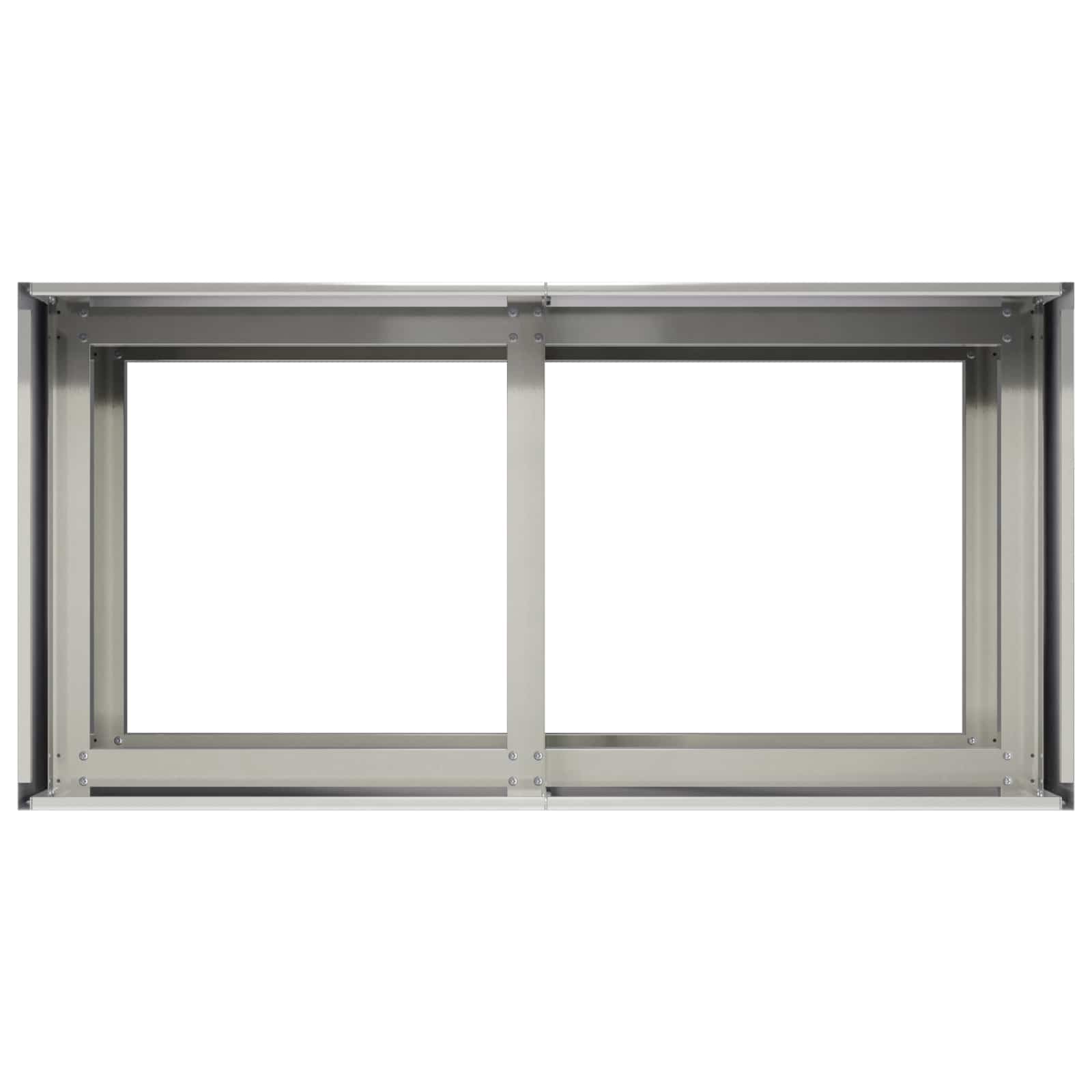 vidaXL Γλάστρα Κήπου Ασημί 80 x 40 x 60 cm Ανοξείδωτο Ατσάλι - Image 4