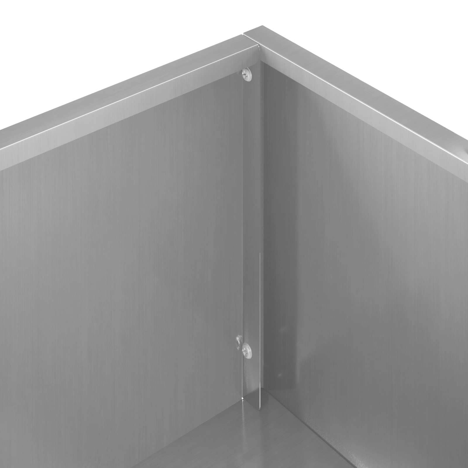 vidaXL Γλάστρα Κήπου Ασημί 80 x 40 x 60 cm Γαλβανισμένος Χάλυβας - Image 5