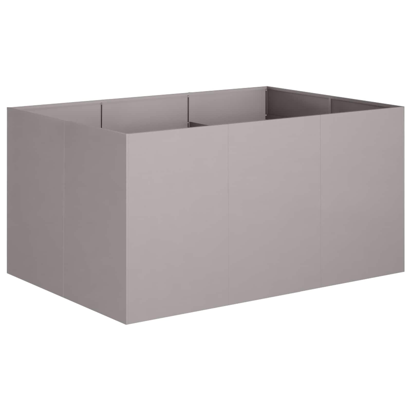 vidaXL Γλάστρα Κήπου Σκ rusty 120 x 80 x 60 εκ - Image 3
