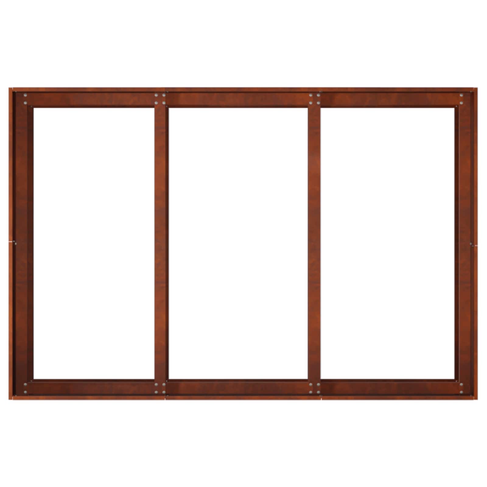 vidaXL Γλάστρα Κήπου Σκ rusty 120 x 80 x 60 εκ - Image 5
