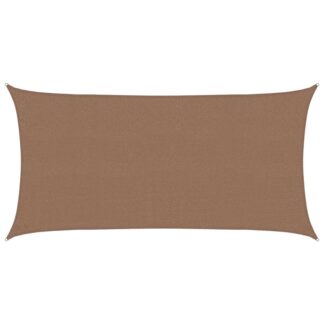 vidaXL Ικανότητα Σκίασης Ορθογώνιος 2,5 x 6 μ HDPE Taupe