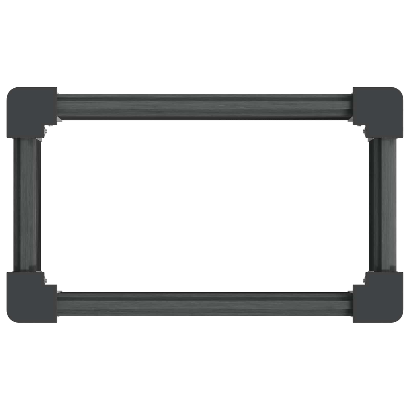 vidaXL Υπερυψωμένη Ζαρντινιέρα Γκρι 50 x 30 x 36 εκ WPC και Αλουμίνιο - Image 5