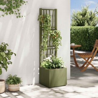 vidaXL Κηποτινάκι με Τρέλα Πράσινο 36 x 36 x 140 εκ. PP