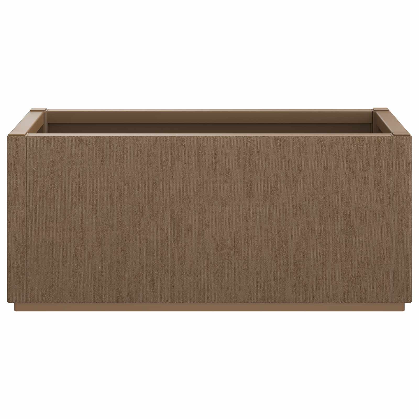 vidaXL Κουτί Λουλουδιών Κήπου Καφέ 80 x 36 x 35 εκ PP - Image 4