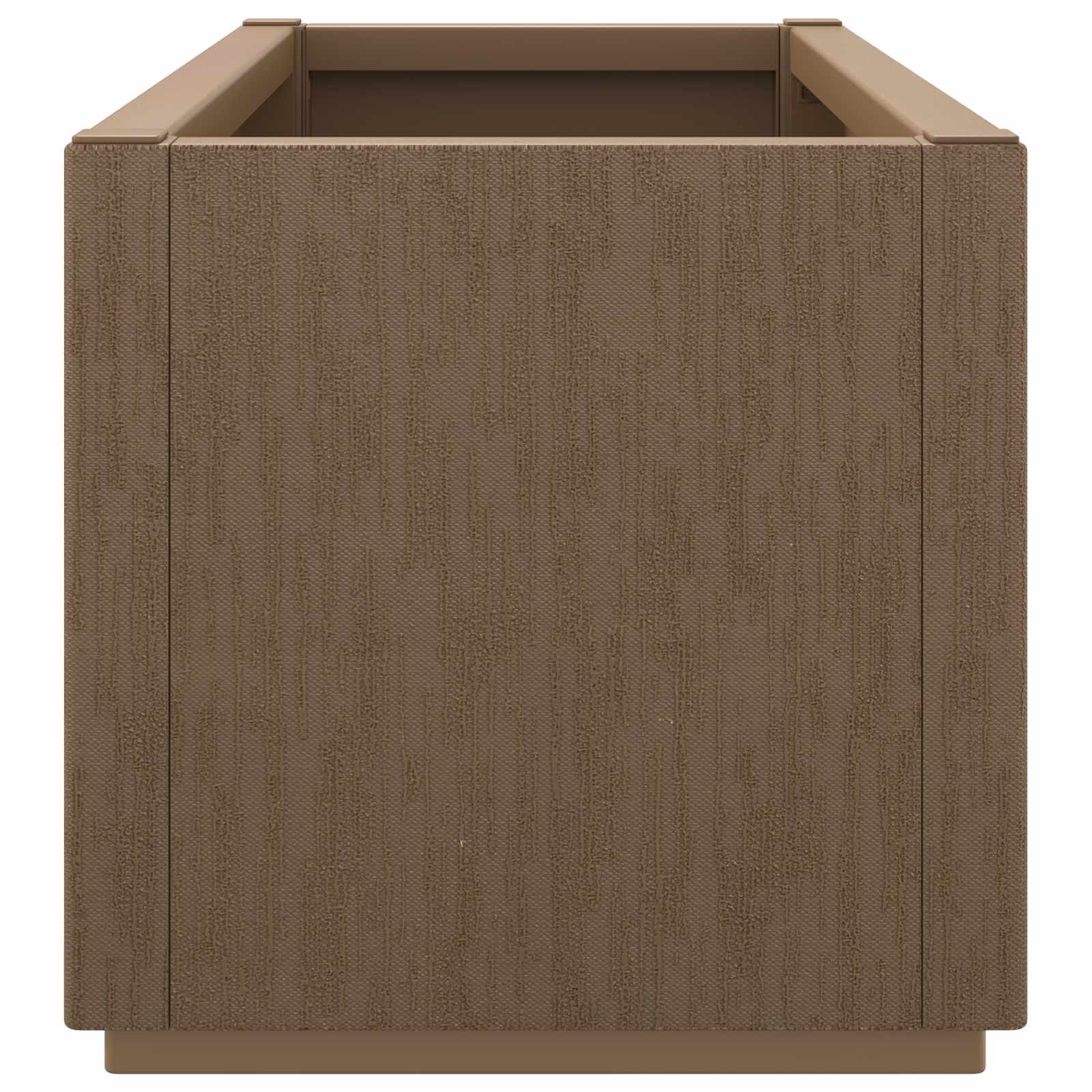 vidaXL Κουτί Λουλουδιών Κήπου Καφέ 80 x 36 x 35 εκ PP - Image 5