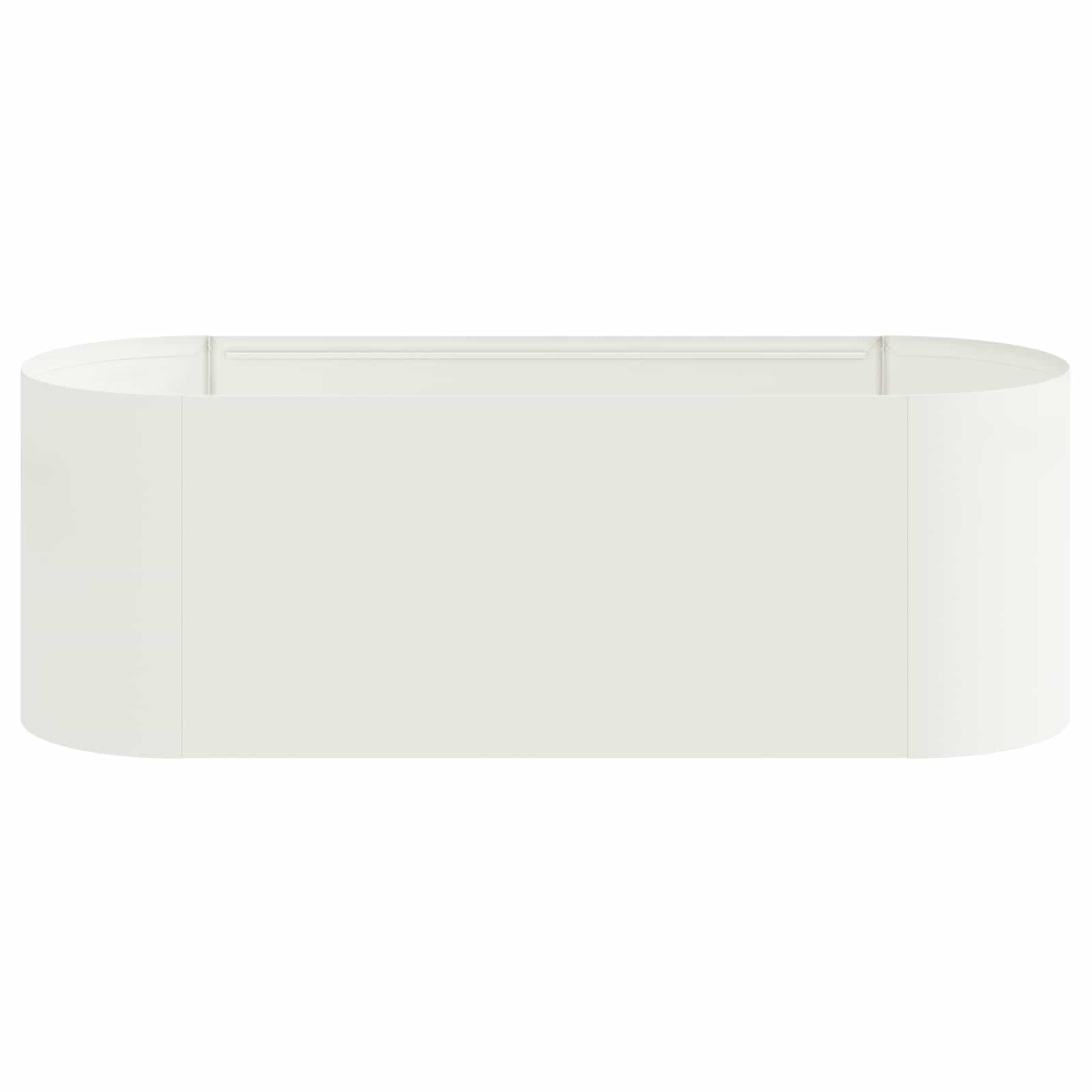 vidaXL Υψωμένο Κρεβάτι Κήπου Λευκό 120 x 40 x 40 εκ - Image 4