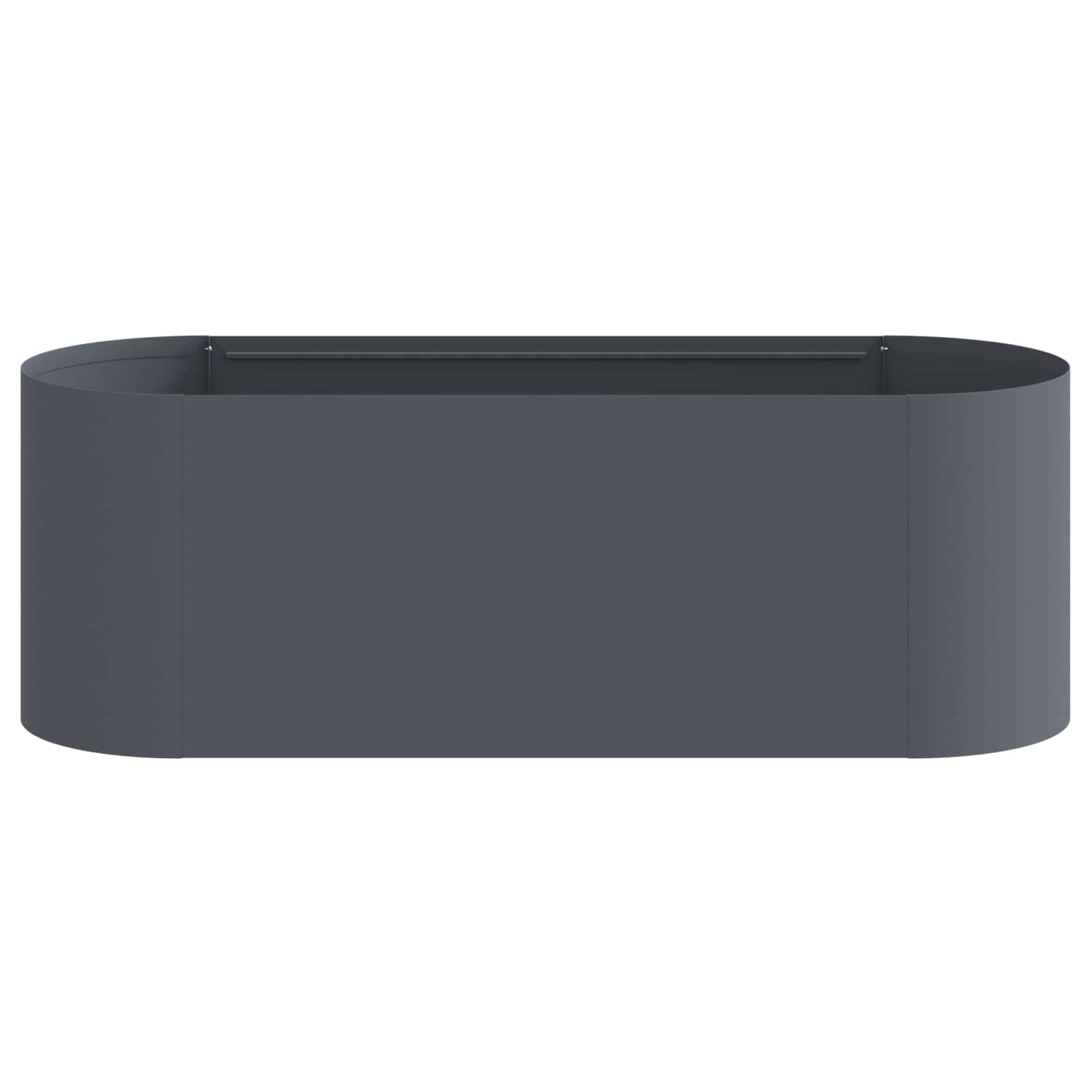 vidaXL Υψωμένο Κρεβάτι Κήπου Ανθρακί 120 x 40 x 40 εκ - Image 4
