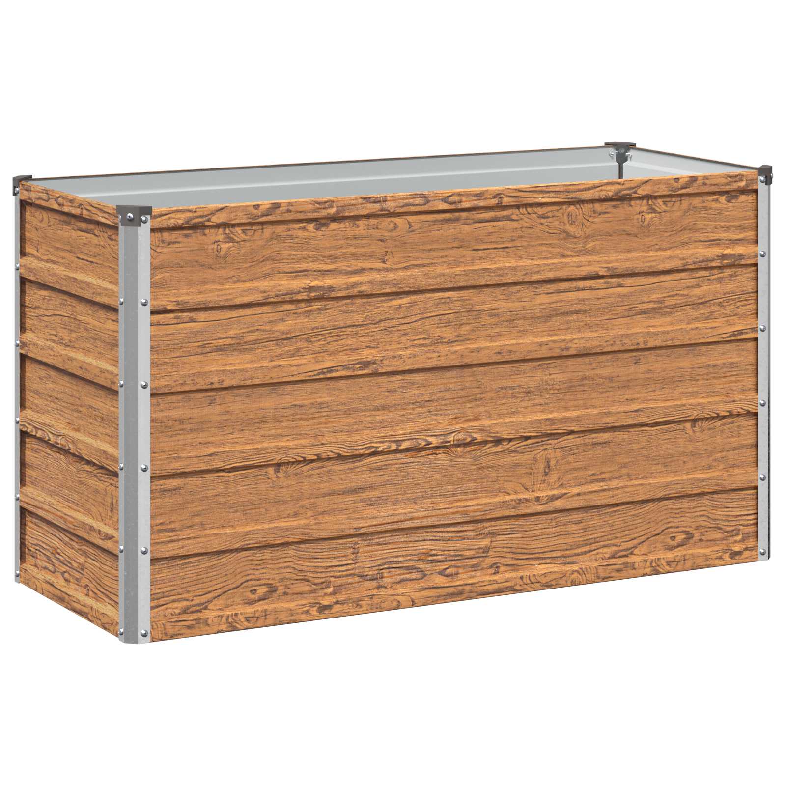 vidaXL Υψωμένο Κρεβάτι Κήπου Ξύλινο Καφέ 100 x 40 x 55 cm - Image 2