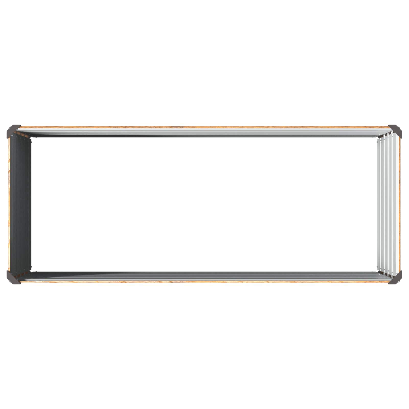 vidaXL Υψωμένο Κρεβάτι Κήπου Ξύλινο Καφέ 100 x 40 x 55 cm - Image 5