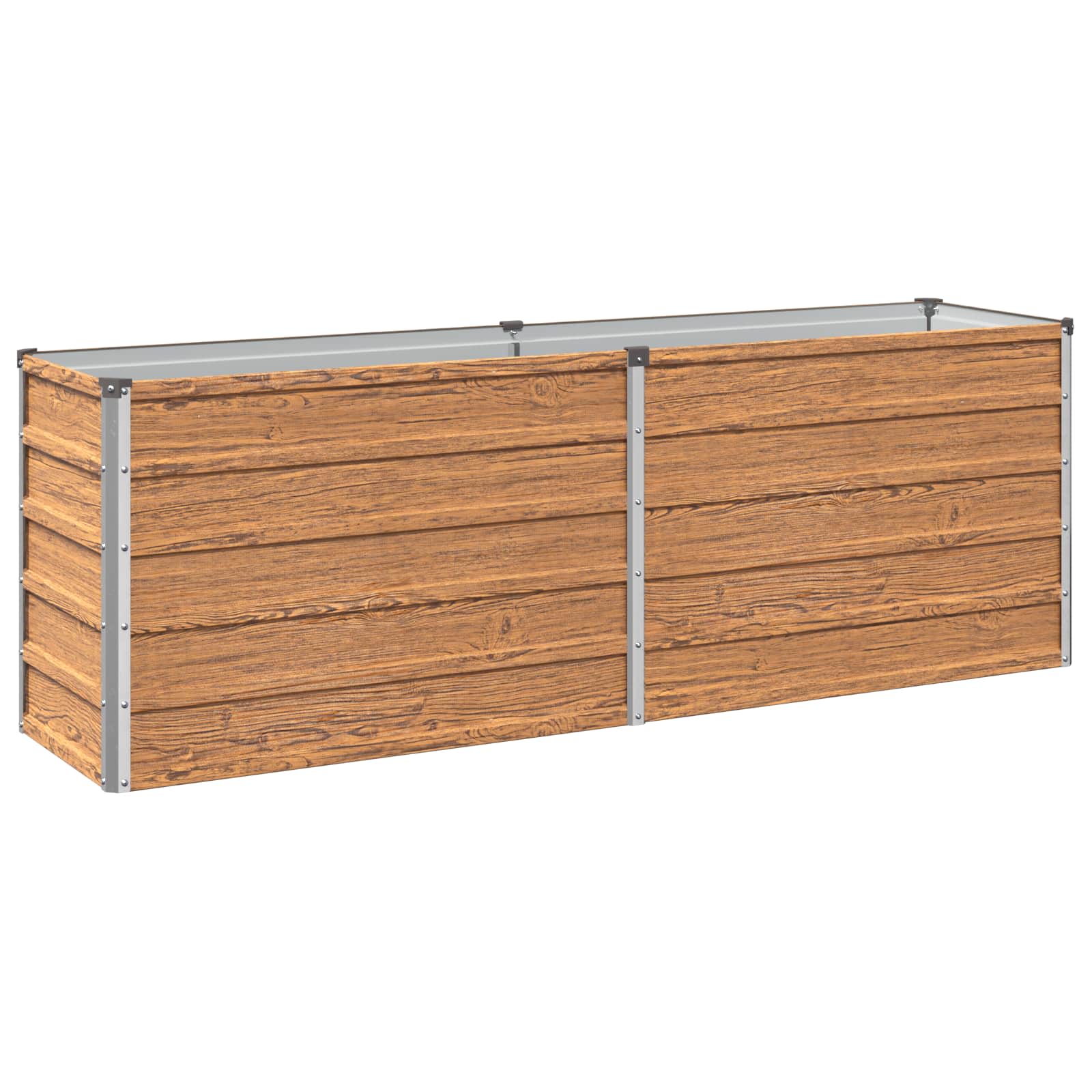 vidaXL Υψωμένο Κρεβάτι Κήπου Ξύλινο Καφέ 160 x 40 x 55 εκ. - Image 2