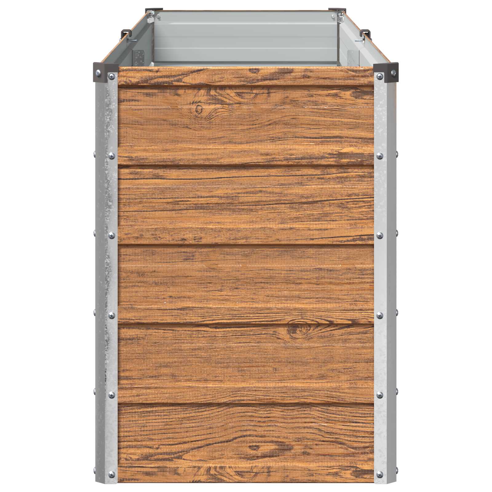 vidaXL Υψωμένο Κρεβάτι Κήπου Ξύλινο Καφέ 160 x 40 x 55 εκ. - Image 4