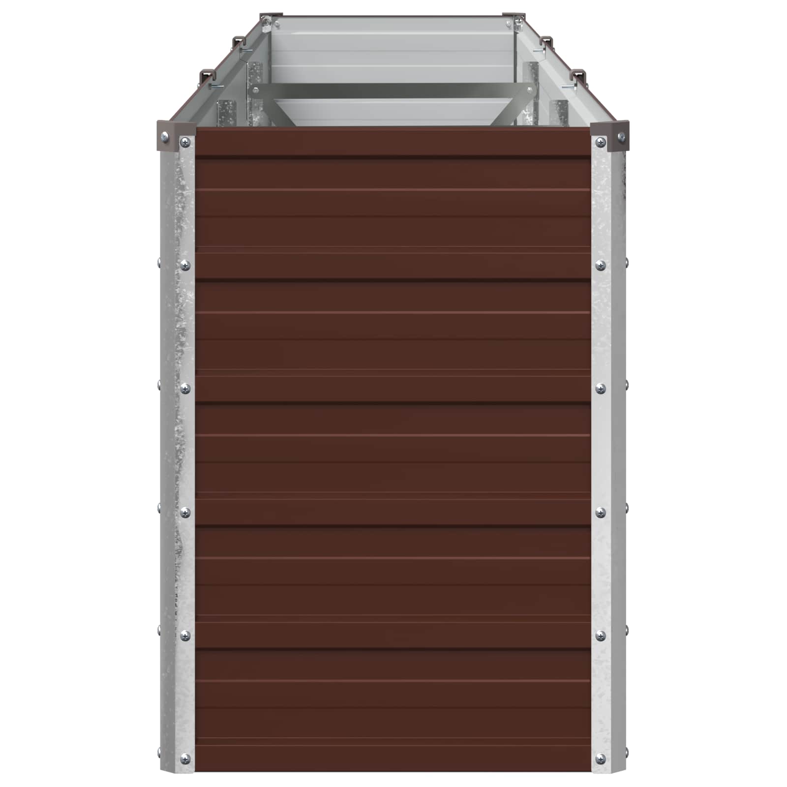 vidaXL Υψωμένο Κρεβάτι Κήπου Καφέ 240 x 40 x 55 εκ. - Image 4