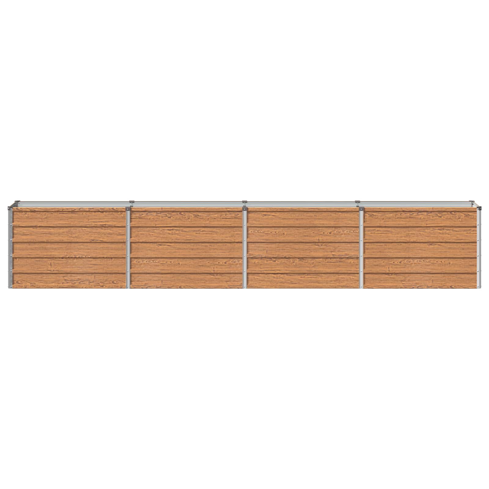 vidaXL Υψωμένο Κρεβάτι Κήπου Ξύλινο Καφέ 320 x 40 x 55 εκ. - Image 3