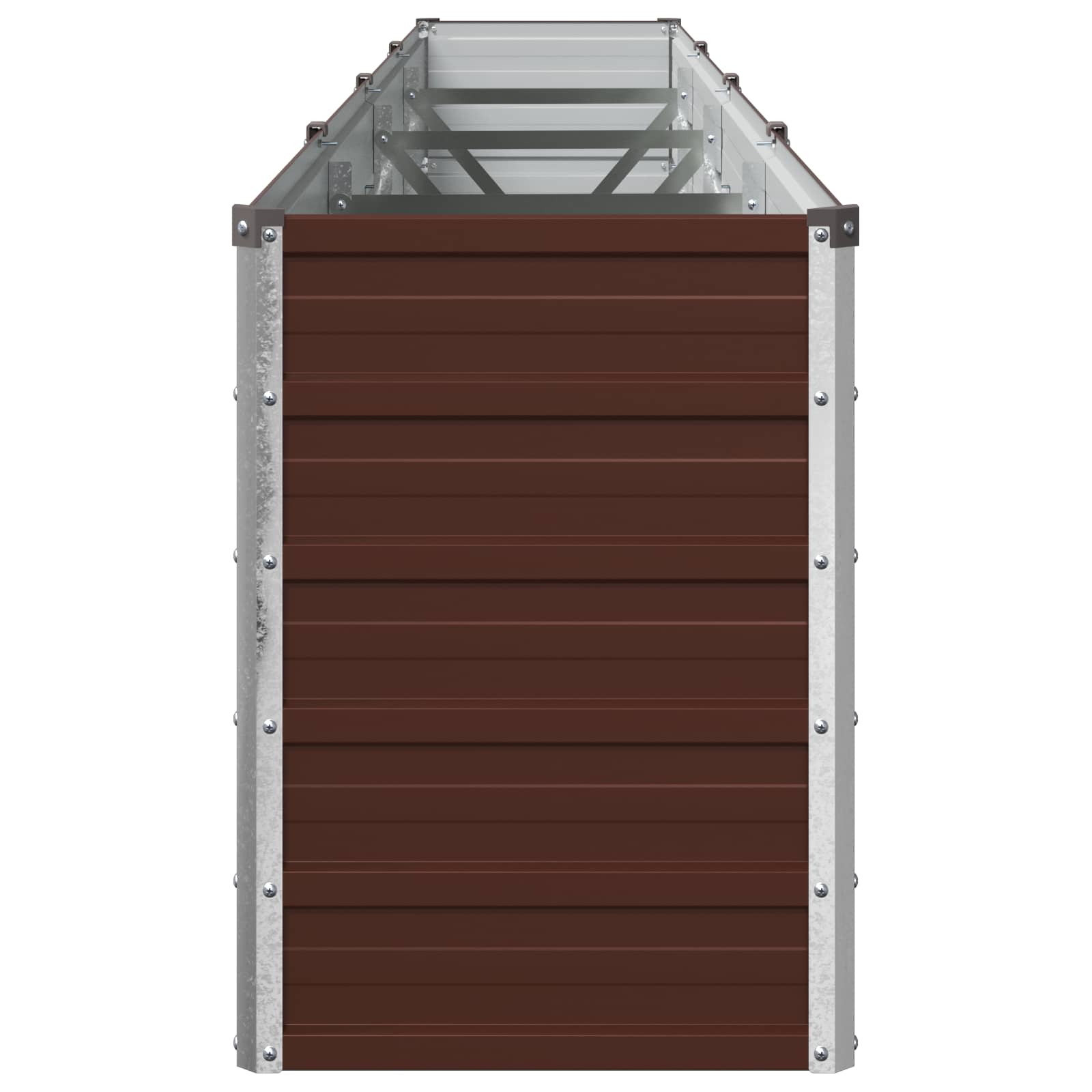 vidaXL Υψωμένο Κρεβάτι Κήπου Καφέ 320 x 40 x 55 εκ. - Image 4