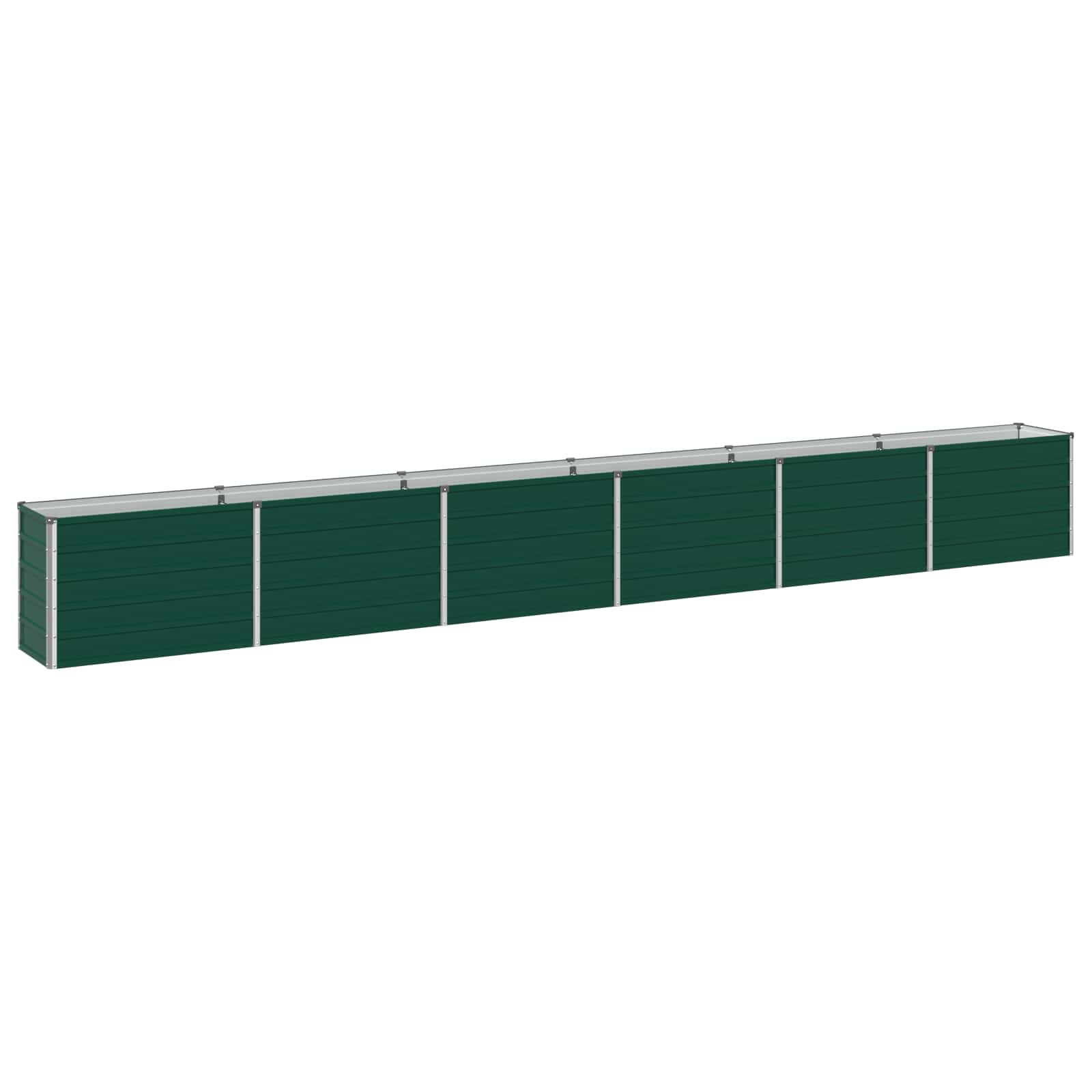 vidaXL Υψωμένο Κρεβάτι Κήπου Πράσινο 480 x 40 x 55 εκ. - Image 2
