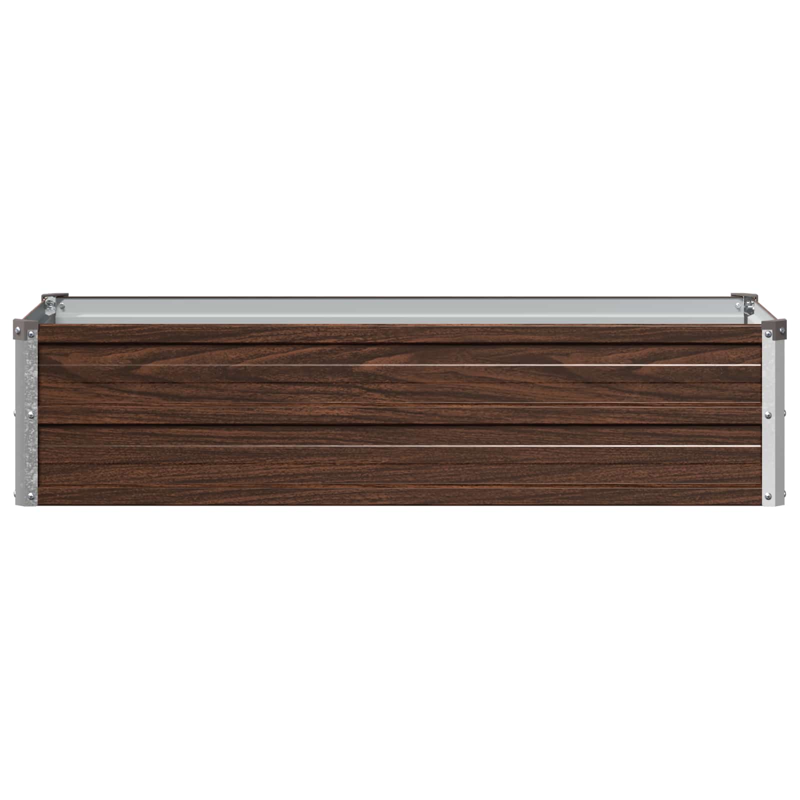 vidaXL Υψωμένο Κρεβάτι Κήπου Μαύρο 100 x 40 x 24 εκ. - Image 3