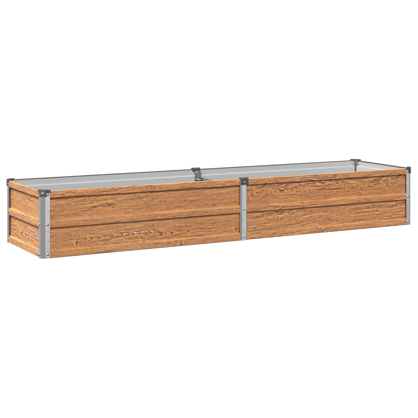 vidaXL Υψωμένο Κρεβάτι Κήπου Ξύλινο Καφέ 160 x 40 x 24 εκ. - Image 2
